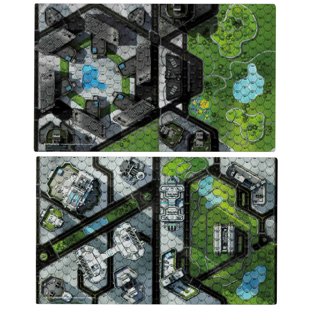 Battletech: City: Central Park Battlemat